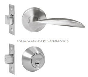 Cerradura de entrada principaltipo Messina lock